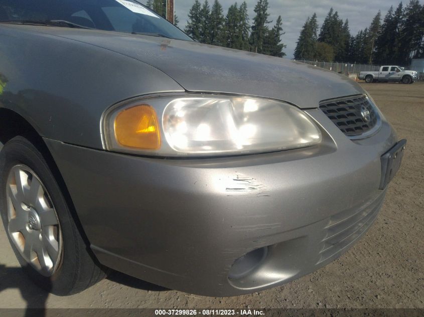 2002 Nissan Sentra Gxe VIN: 3N1CB51D32L582917 Lot: 37299826