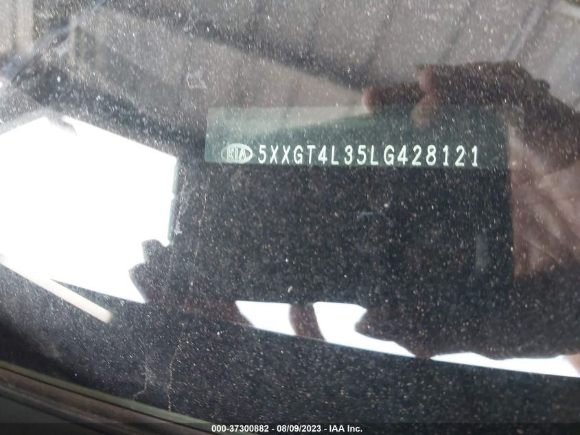 2020 Kia Optima Lx VIN: 5XXGT4L35LG428121 Lot: 37300882
