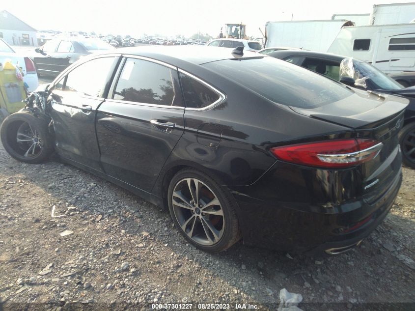 2020 Ford Fusion Titanium VIN: 3FA6P0K92LR128364 Lot: 37301227