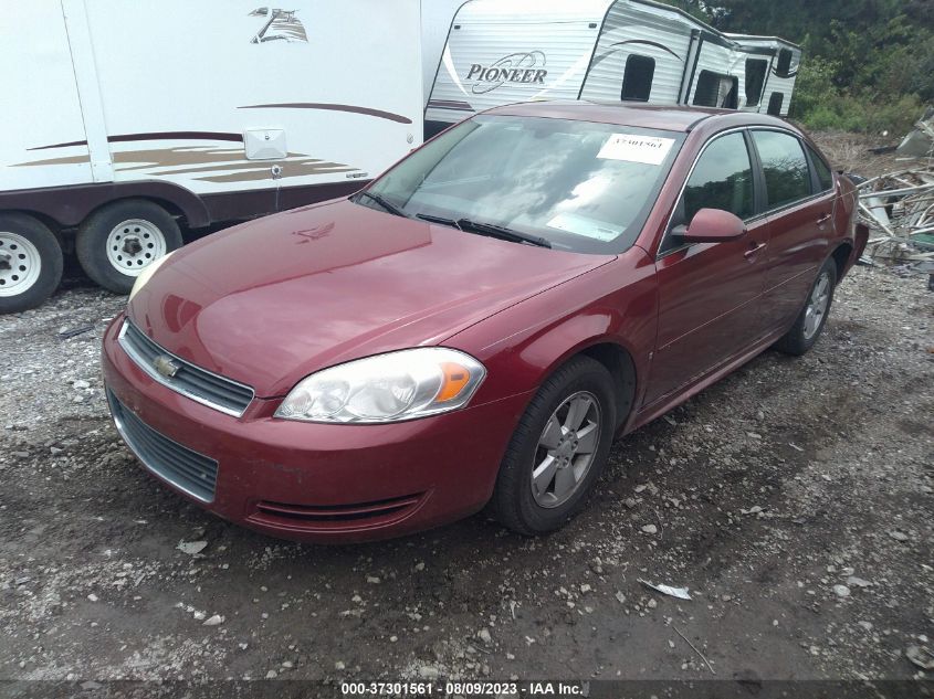 2009 Chevrolet Impala Lt VIN: 2G1WT57K591159368 Lot: 37301561