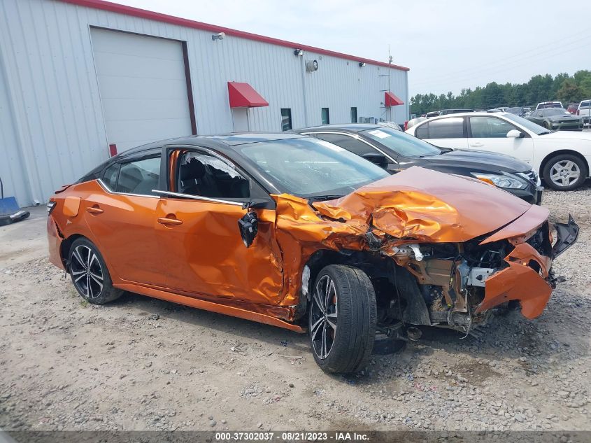 2021 Nissan Sentra Sr Xtronic Cvt VIN: 3N1AB8DV1MY320185 Lot: 37302037