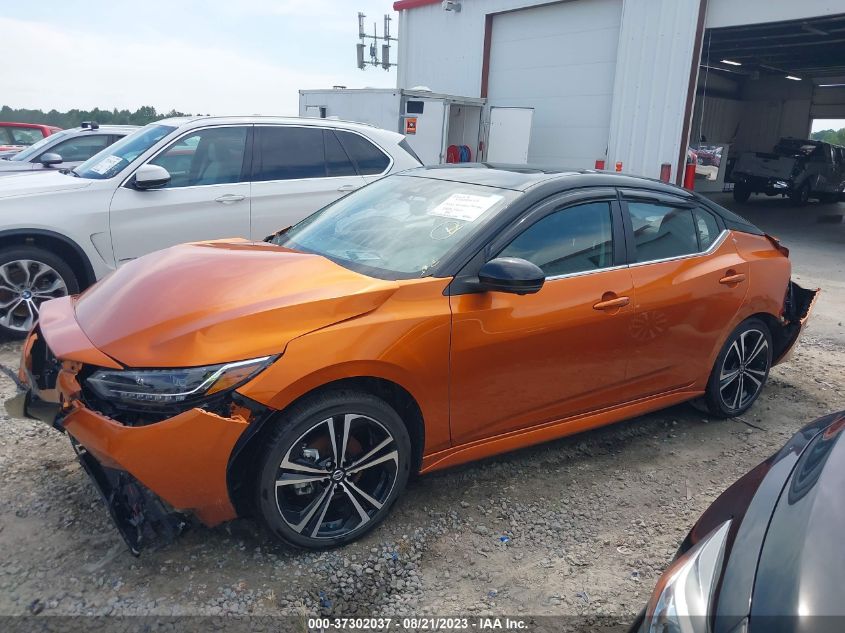 2021 Nissan Sentra Sr Xtronic Cvt VIN: 3N1AB8DV1MY320185 Lot: 37302037