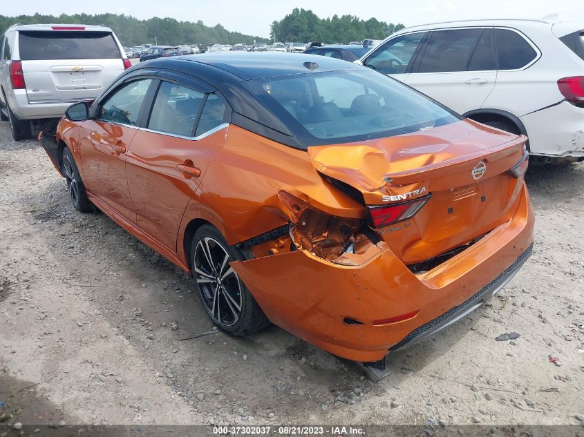 2021 Nissan Sentra Sr Xtronic Cvt VIN: 3N1AB8DV1MY320185 Lot: 37302037