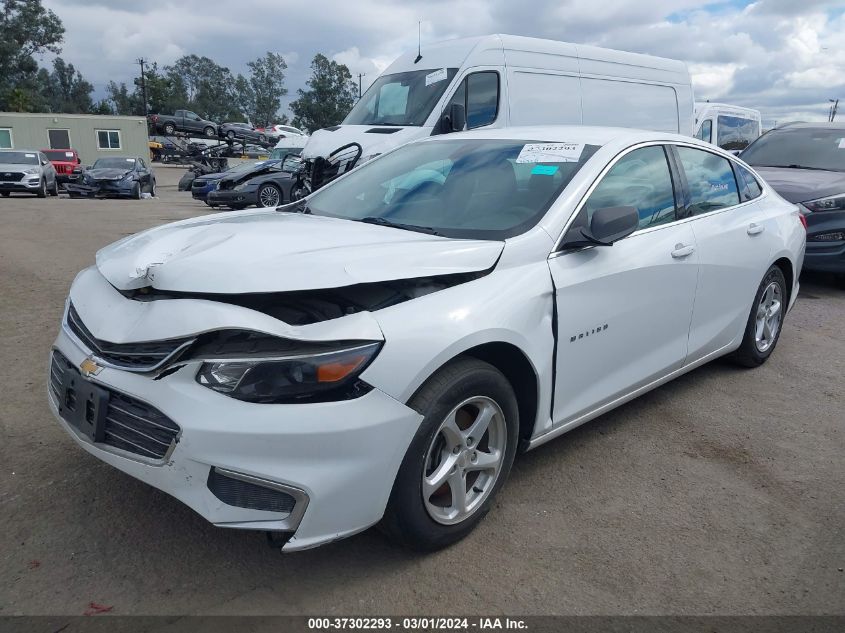 2017 Chevrolet Malibu 1Fl VIN: 1G1ZC5ST3HF257674 Lot: 37302293