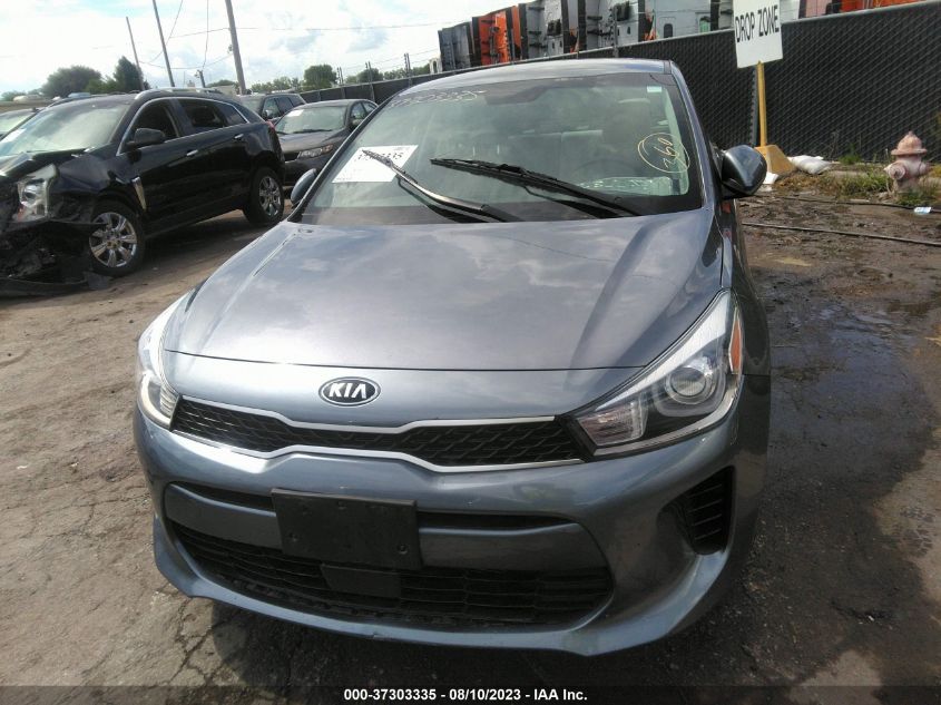 2020 Kia Rio S VIN: 3KPA24AD1LE318471 Lot: 37303335