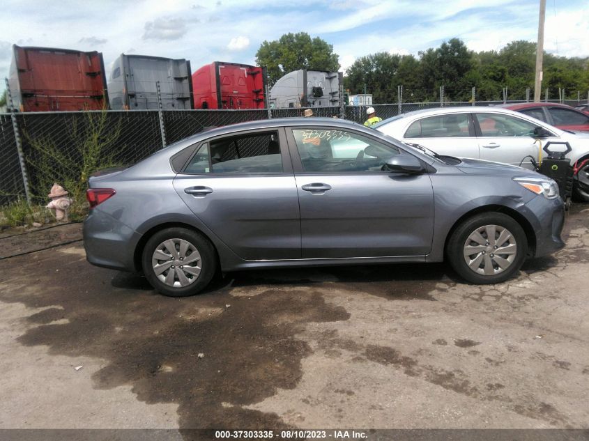 2020 Kia Rio S VIN: 3KPA24AD1LE318471 Lot: 37303335