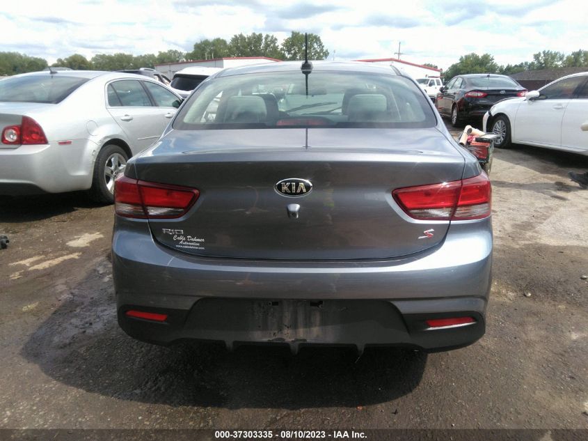 2020 Kia Rio S VIN: 3KPA24AD1LE318471 Lot: 37303335