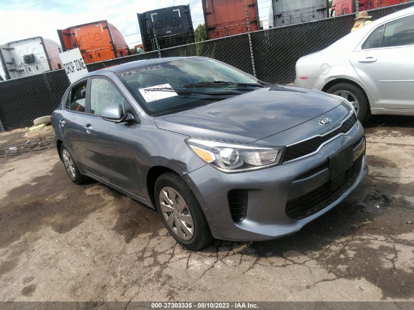 2020 Kia Rio S VIN: 3KPA24AD1LE318471 Lot: 37303335