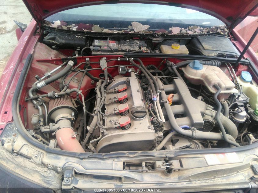 2003 Audi A4 1.8T VIN: WAUJC68E33A163610 Lot: 37305356