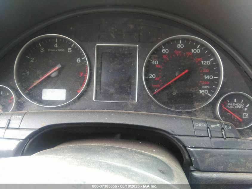 2003 Audi A4 1.8T VIN: WAUJC68E33A163610 Lot: 37305356