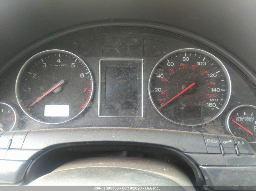 2003 Audi A4 1.8T VIN: WAUJC68E33A163610 Lot: 37305356