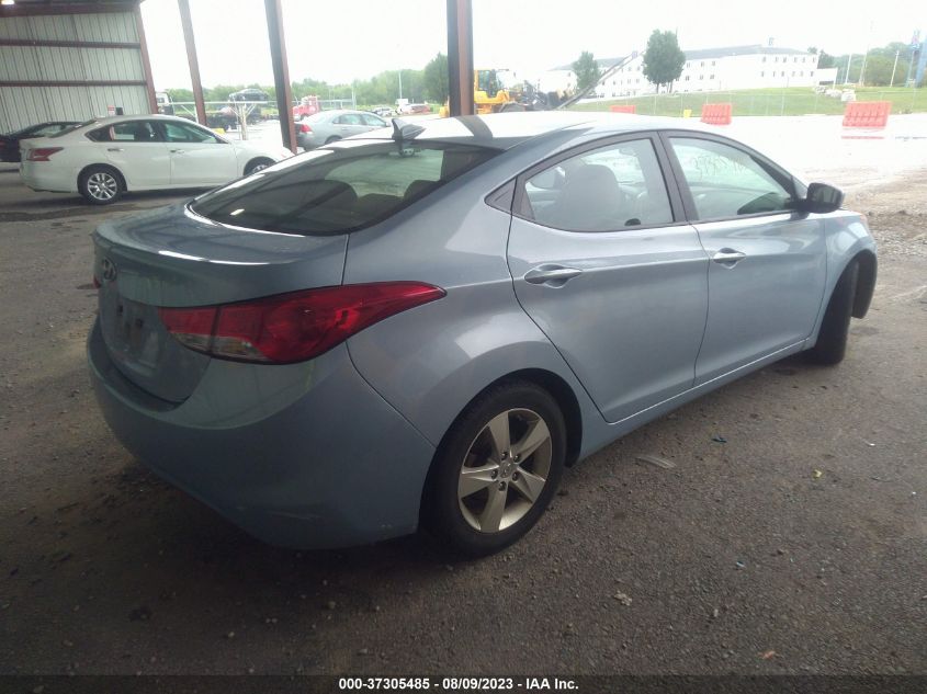 2013 Hyundai Elantra Gls (Ulsan Plant) VIN: KMHDH4AE2DU519038 Lot: 37305485