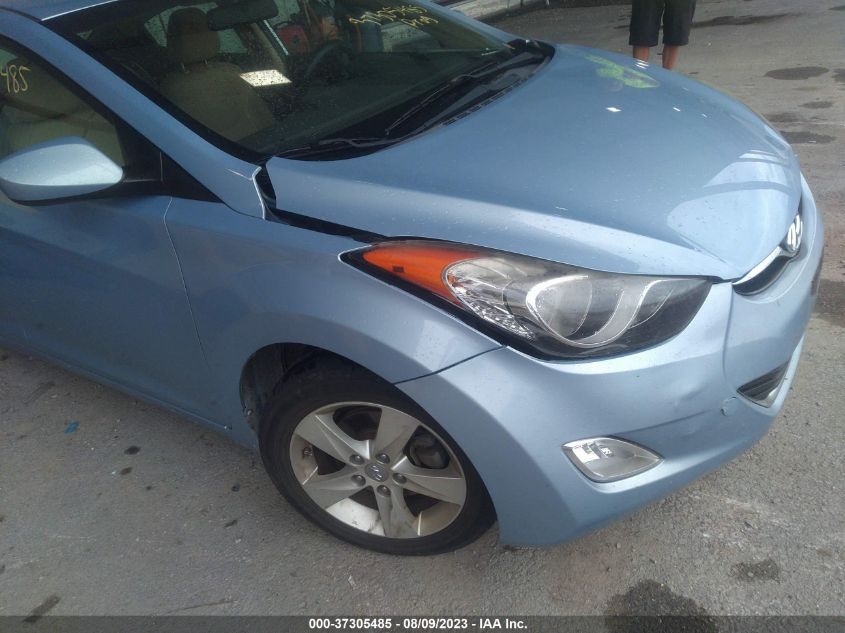 2013 Hyundai Elantra Gls (Ulsan Plant) VIN: KMHDH4AE2DU519038 Lot: 37305485