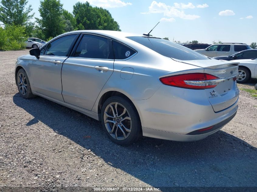 2017 Ford Fusion Se VIN: 3FA6P0HD0HR186749 Lot: 37306417