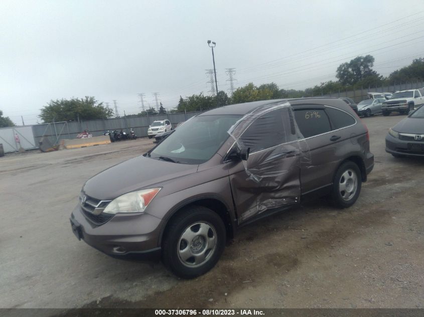 2010 Honda Cr-V Lx VIN: 5J6RE4H37AL095410 Lot: 37306796