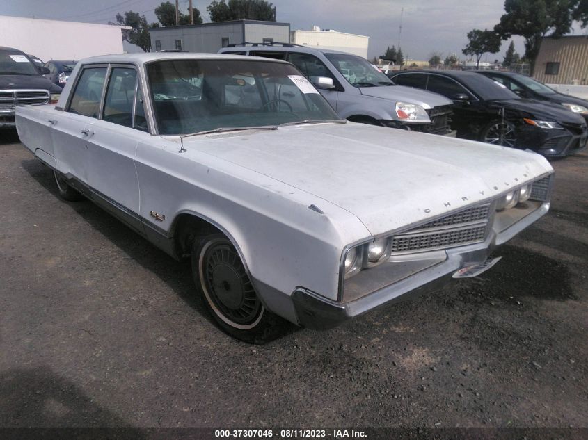 1968 Chrysler New Yorker VIN: CH41K8C255806 Lot: 37307046