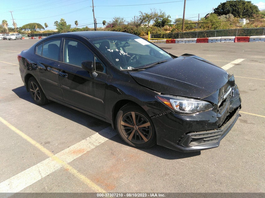 2022 Subaru Impreza Premium VIN: 4S3GKAV67N3605182 Lot: 37307210