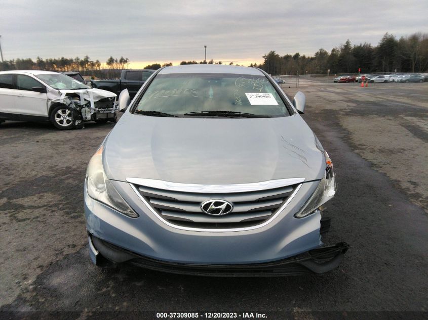 2014 Hyundai Sonata Gls VIN: 5NPEB4AC6EH856235 Lot: 37309085