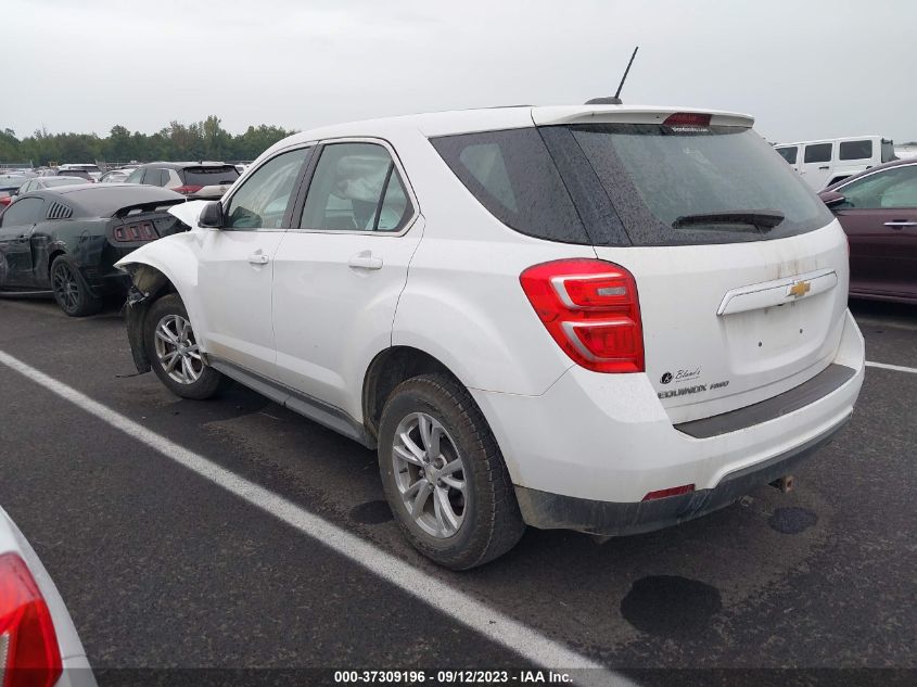 2017 Chevrolet Equinox Ls VIN: 2GNFLEEK4H6204254 Lot: 37309196