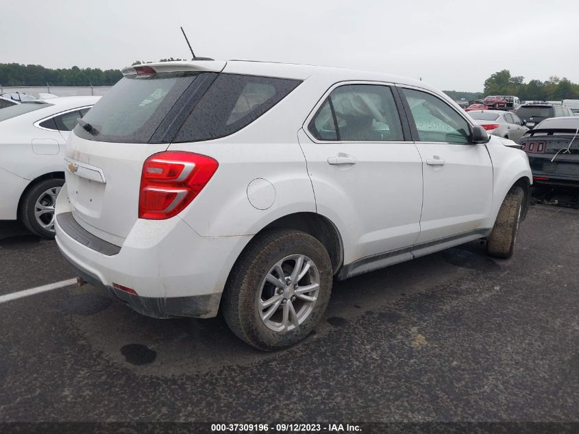 2017 Chevrolet Equinox Ls VIN: 2GNFLEEK4H6204254 Lot: 37309196