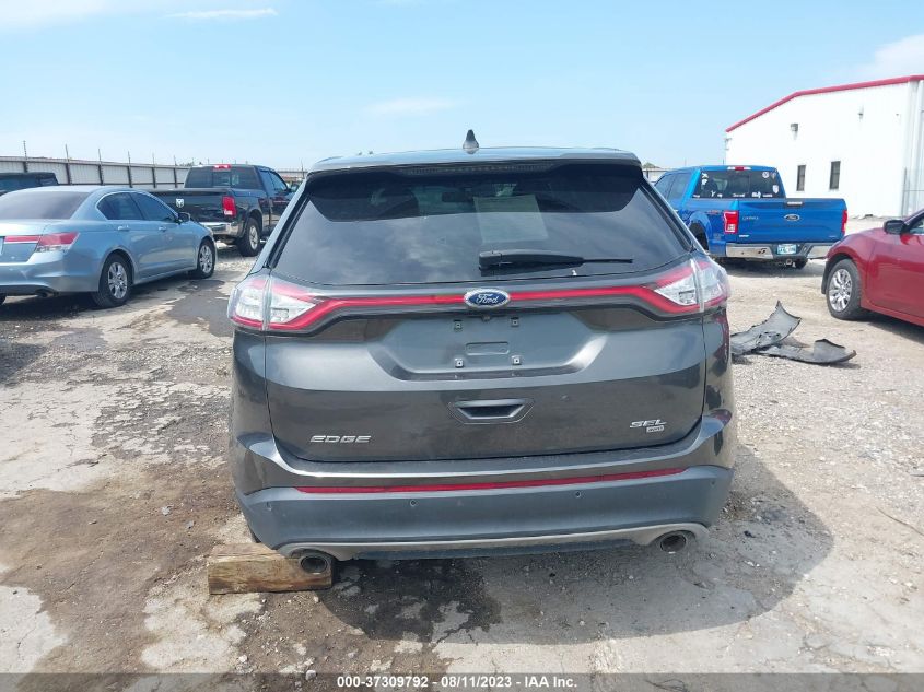 2018 Ford Edge Sel VIN: 2FMPK4J82JBB25744 Lot: 37309792