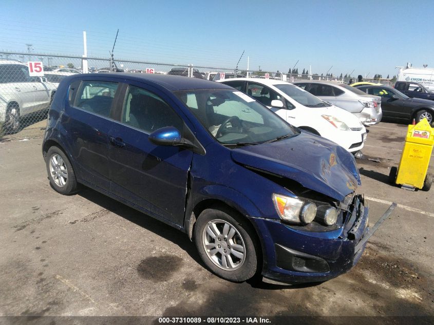 2013 Chevrolet Sonic Lt Auto VIN: 1G1JC6SH4D4214398 Lot: 37310089