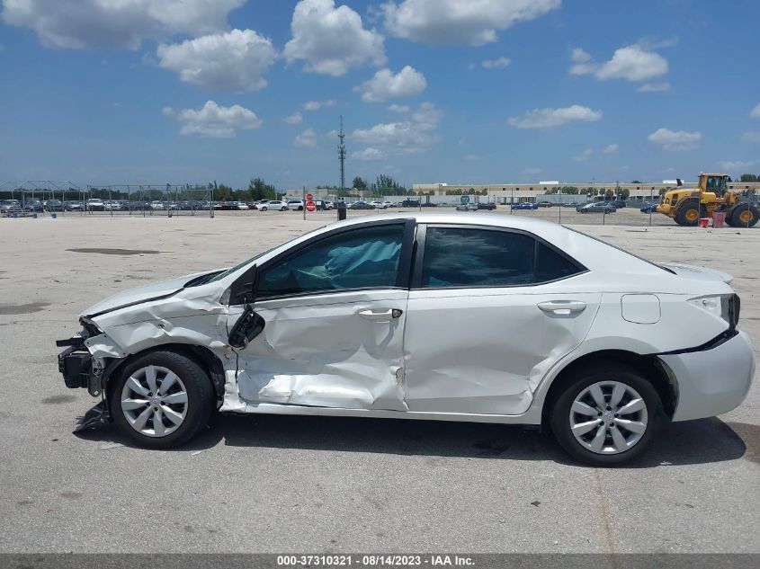 2017 Toyota Corolla L/Le/Xle/Se VIN: 5YFBURHE1HP586646 Lot: 37310321