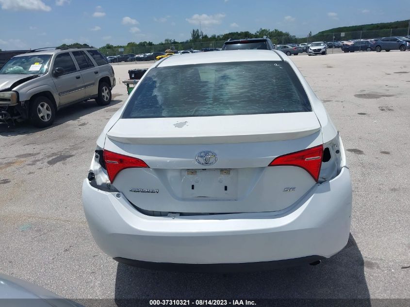 2017 Toyota Corolla L/Le/Xle/Se VIN: 5YFBURHE1HP586646 Lot: 37310321