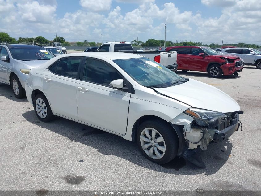 2017 Toyota Corolla L/Le/Xle/Se VIN: 5YFBURHE1HP586646 Lot: 37310321