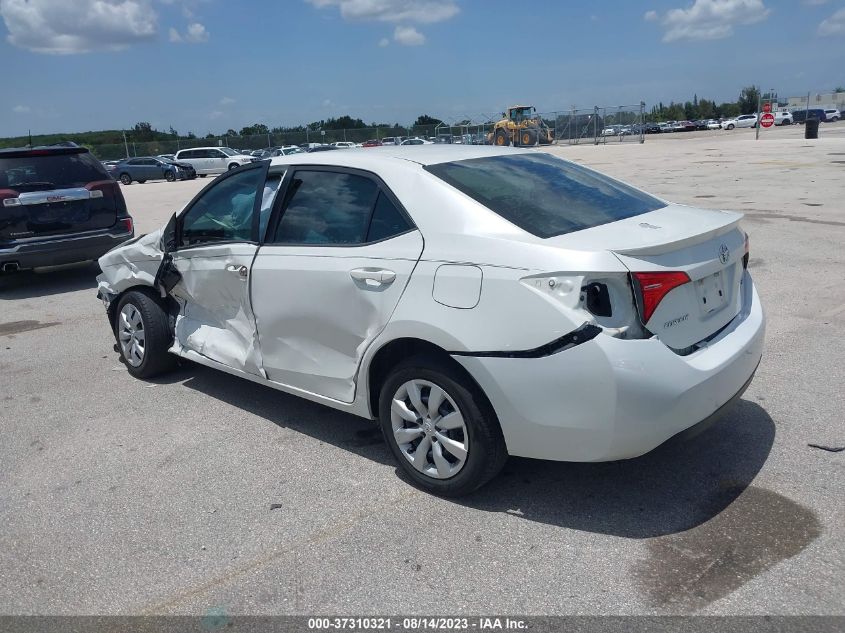 2017 Toyota Corolla L/Le/Xle/Se VIN: 5YFBURHE1HP586646 Lot: 37310321