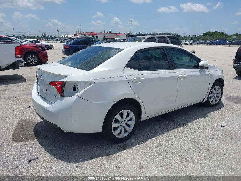 2017 Toyota Corolla L/Le/Xle/Se VIN: 5YFBURHE1HP586646 Lot: 37310321