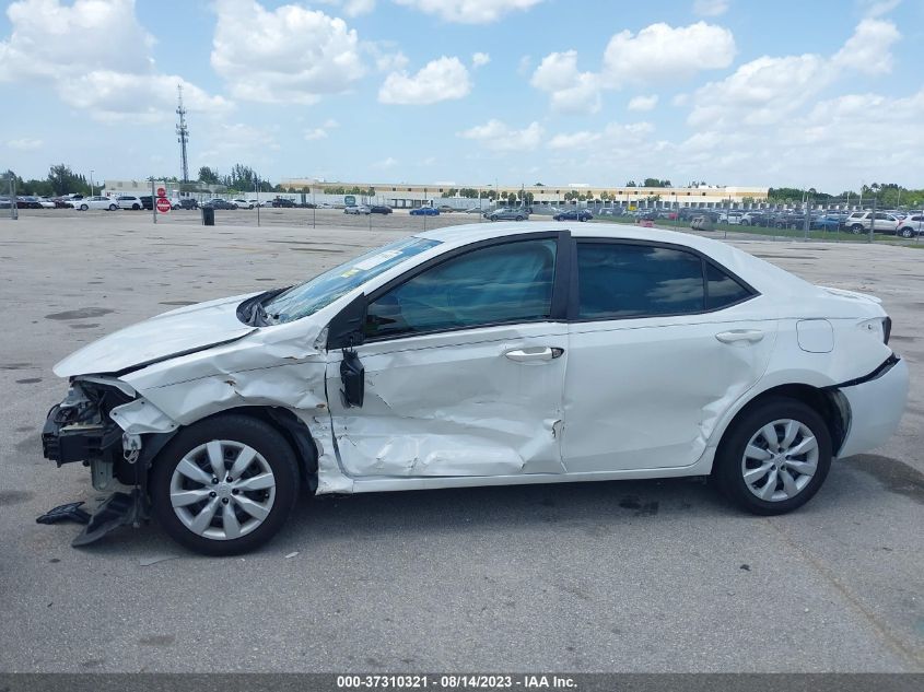 2017 Toyota Corolla L/Le/Xle/Se VIN: 5YFBURHE1HP586646 Lot: 37310321