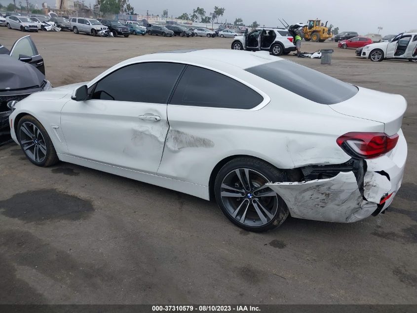 2020 BMW 4 Series 430I VIN: WBA4W3C04LAG91495 Lot: 37310579