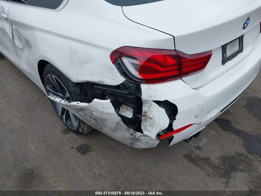 2020 BMW 4 Series 430I VIN: WBA4W3C04LAG91495 Lot: 37310579