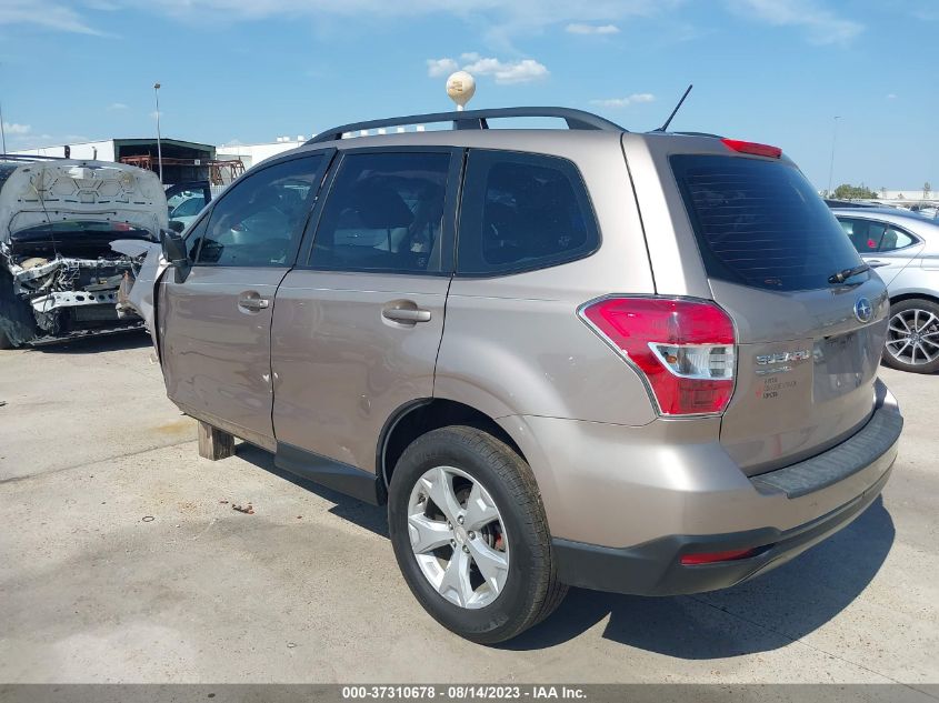 2015 Subaru Forester 2.5I VIN: JF2SJABC2FH468004 Lot: 37310678