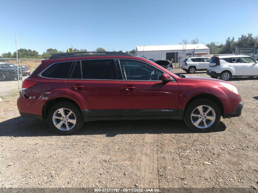 2014 Subaru Outback 2.5I Limited VIN: 4S4BRBLCXE3325966 Lot: 37311197