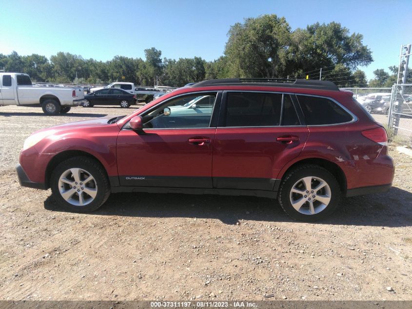 2014 Subaru Outback 2.5I Limited VIN: 4S4BRBLCXE3325966 Lot: 37311197