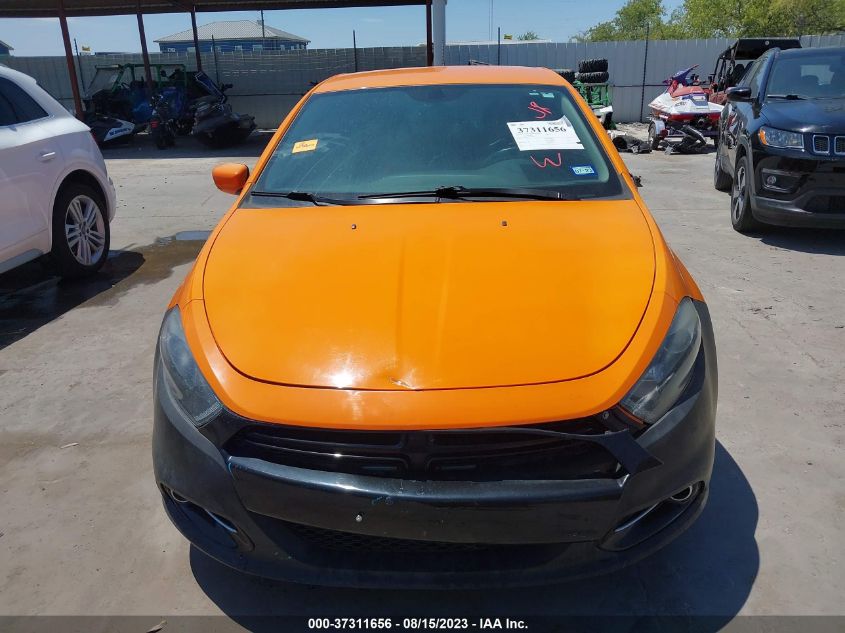 2013 Dodge Dart Sxt/Rallye VIN: 1C3CDFBA7DD296003 Lot: 37311656