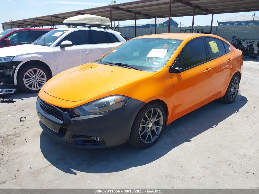 2013 Dodge Dart Sxt/Rallye VIN: 1C3CDFBA7DD296003 Lot: 37311656