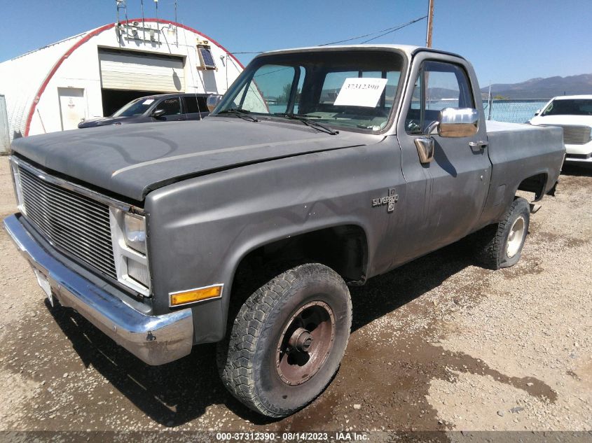 1985 Chevrolet K10 VIN: 1GCEK14L9FJ165848 Lot: 37312390