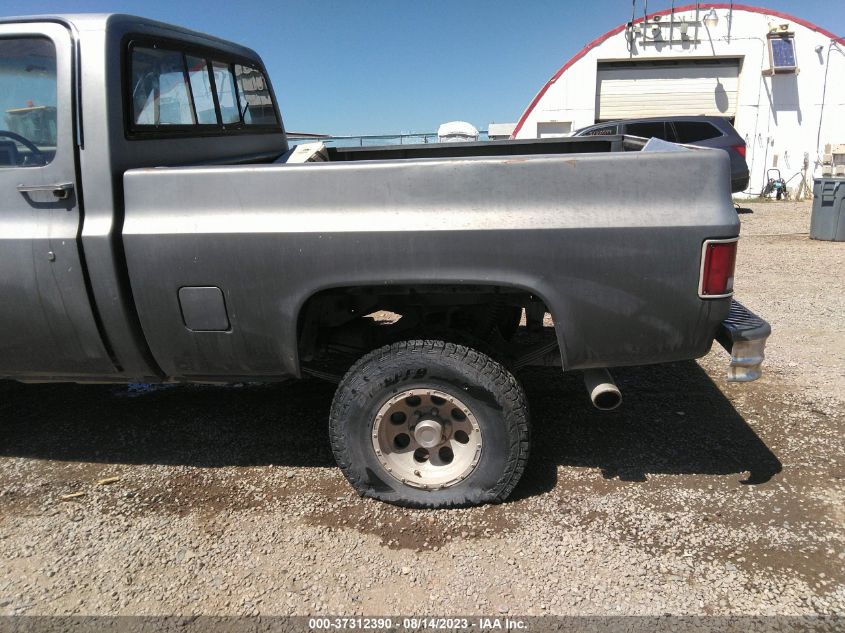 1985 Chevrolet K10 VIN: 1GCEK14L9FJ165848 Lot: 37312390