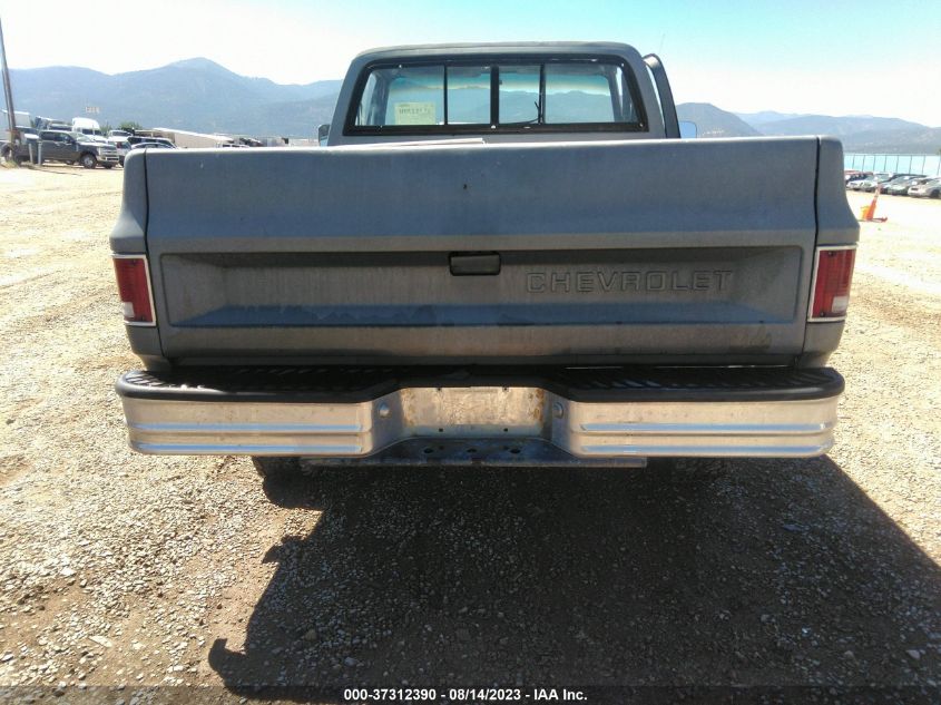 1985 Chevrolet K10 VIN: 1GCEK14L9FJ165848 Lot: 37312390