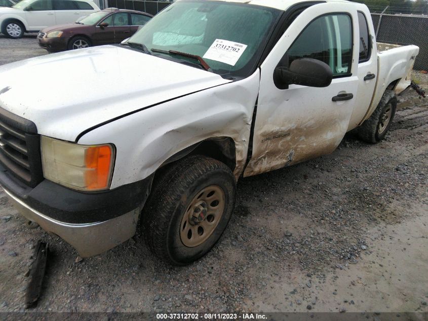 2013 GMC Sierra 1500 Work Truck VIN: 3GTP2TE70DG250243 Lot: 37312702