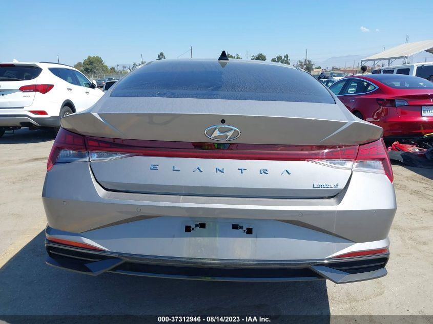 2023 Hyundai Elantra Limited VIN: KMHLP4AGXPU384363 Lot: 37312946