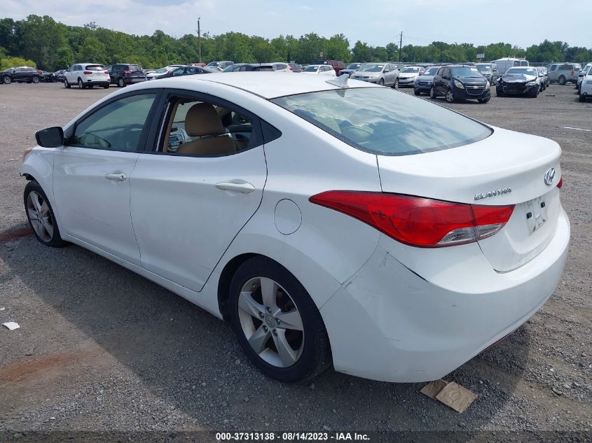 2013 Hyundai Elantra Gls VIN: 5NPDH4AE8DH326990 Lot: 38765866