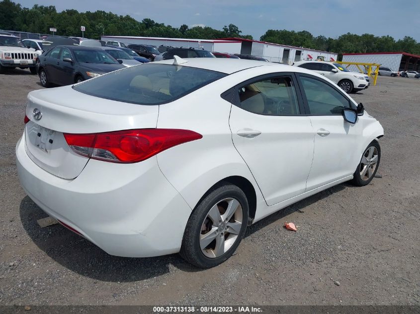 2013 Hyundai Elantra Gls VIN: 5NPDH4AE8DH326990 Lot: 38765866