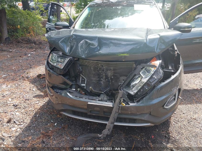 2015 Ford Edge Titanium VIN: 2FMTK4K96FBC40747 Lot: 37313890