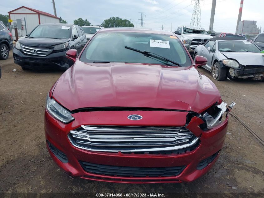 2013 Ford Fusion Se VIN: 3FA6P0HR6DR190150 Lot: 37314058