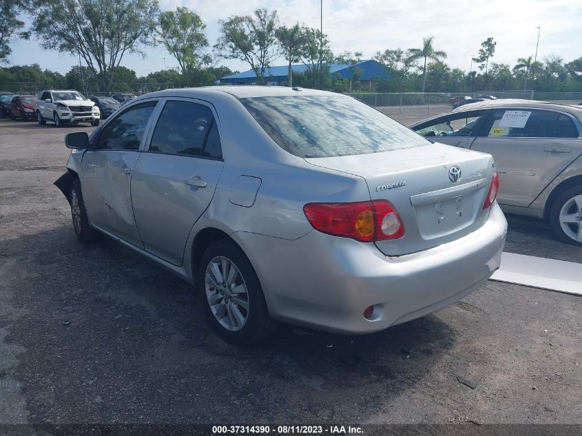 2009 Toyota Corolla Le VIN: 2T1BU40E99C042699 Lot: 37314390