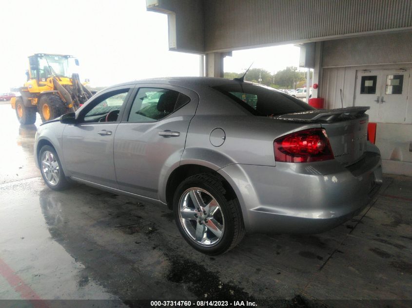 1C3CDZAB1EN117395 2014 Dodge Avenger Se